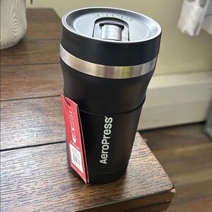 AeroPress Black Travel Mug